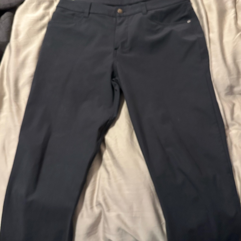 Lululemon Men’s Slim ABC Pant - Obsidian (Dark Gray)
